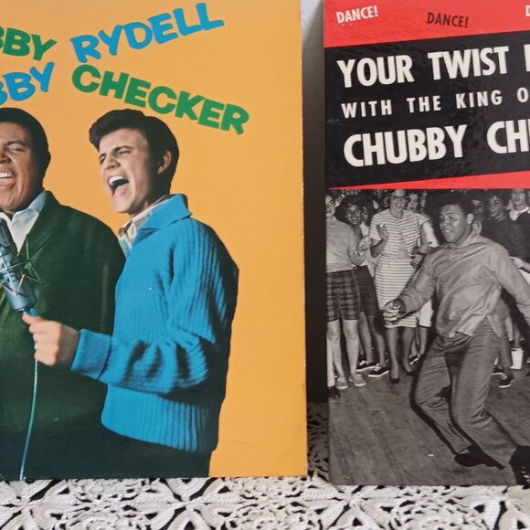 Chubby Checker / Bobby Rydell - 2 Album Bundle - Circa 1960 - Picture 2 of 4